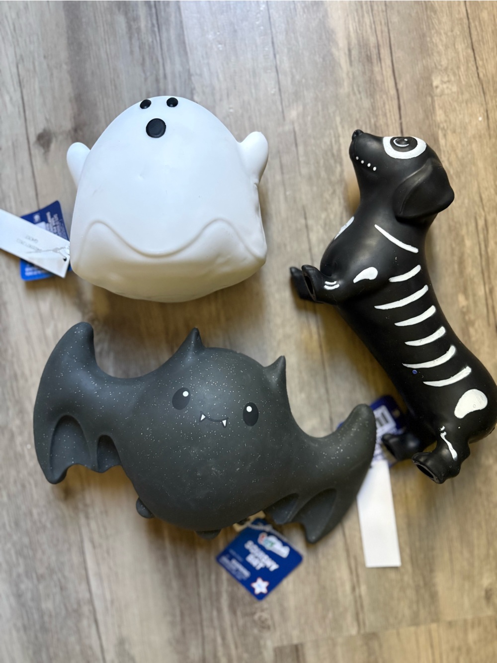 Squishy Halloween Bundle - ghost, bat and skeleton dog